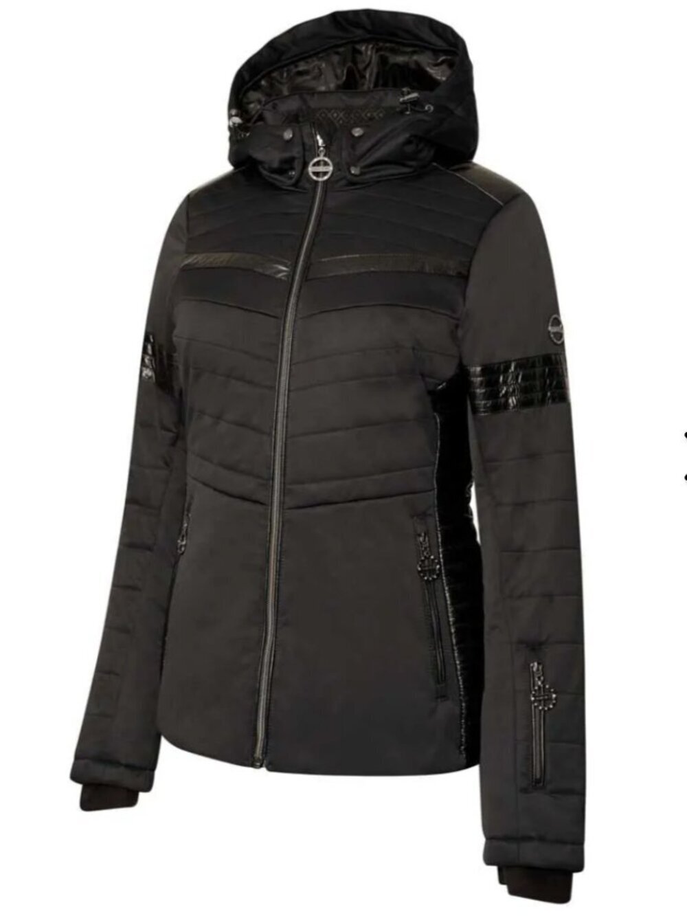 Dare2B Dynamical Ski Jacket Coat Black 10 Large
